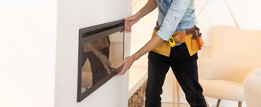 Metal Fireplace Installation in Ogden, Utah