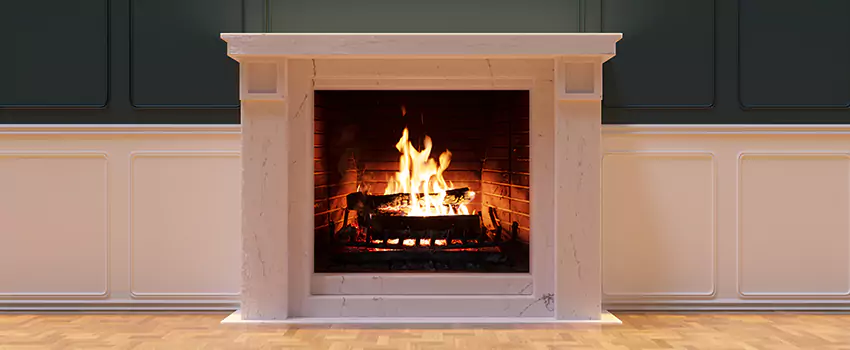 Open Flame Wood-Burning Fireplace Installation Services in Ogden, Utah