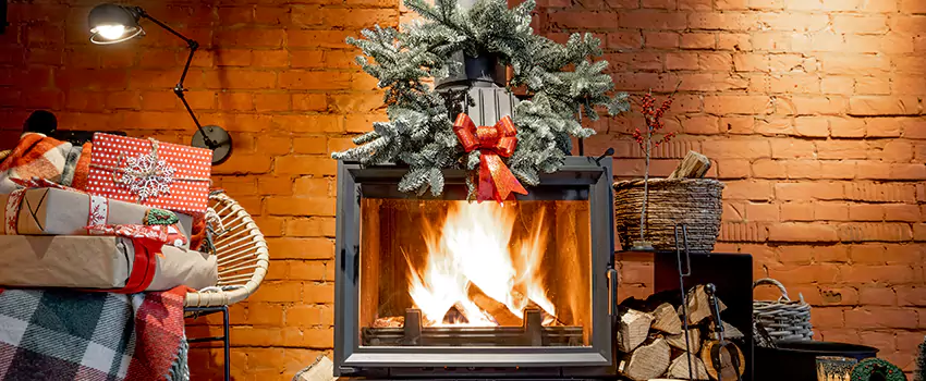 Travis Industries Linear Gas Fireplace Installation in Ogden, Utah